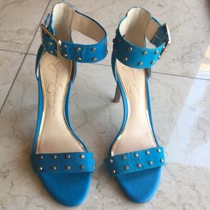 Jessica Simpson Ankle Strap High Heels